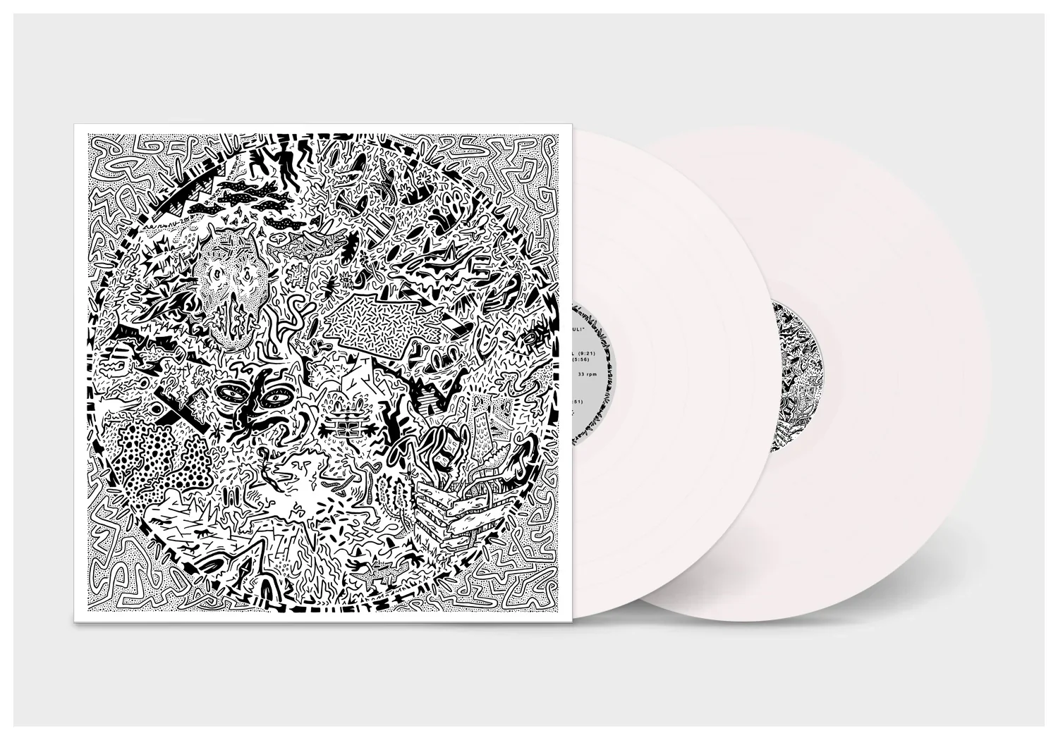 Ryan Davis & The Roadhouse Band – New Threats From The Soul (2xLP) (White vinyl) - Image 2
