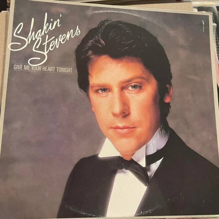Shakin' Stevens – Give Me Your Heart Tonight (VG+/VG+)