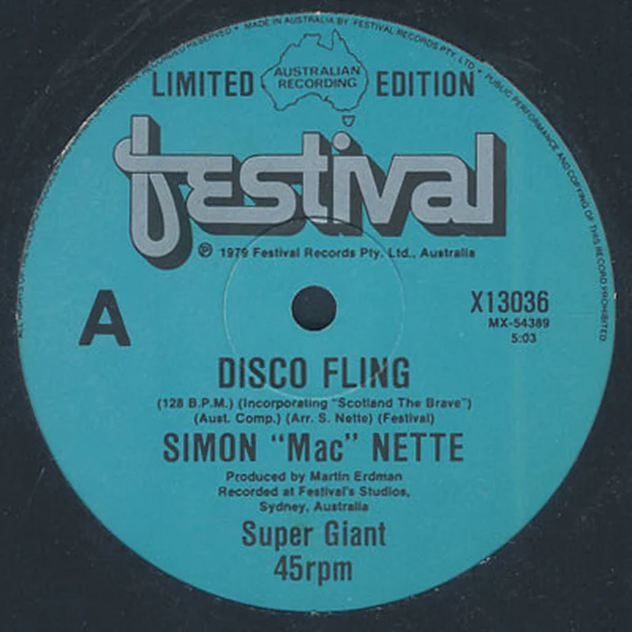 Simon "Mac" Nette – Disco Fling (VG+/Generic)