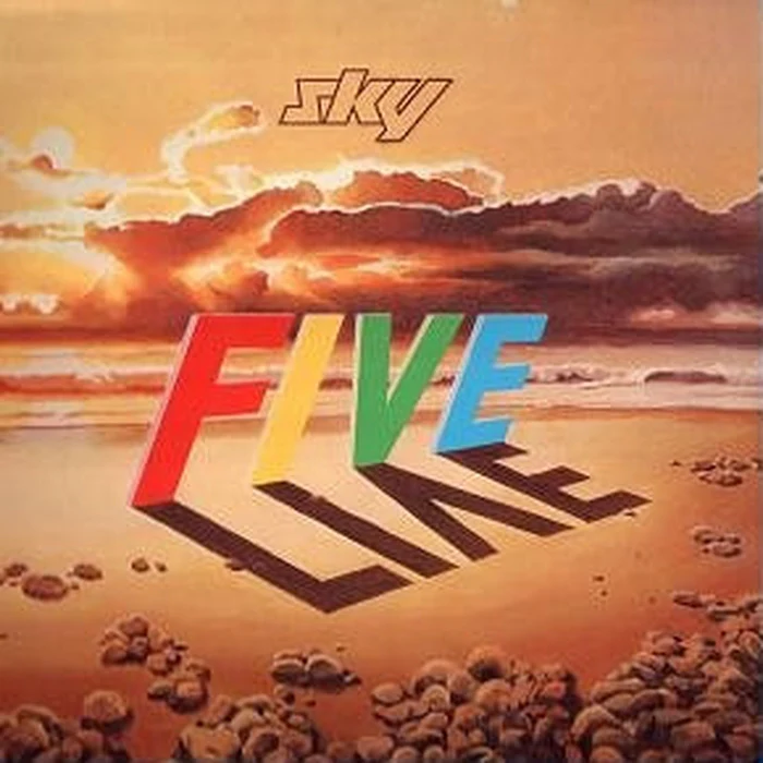 Sky – Sky Five Live (2xLP) (VG+/VG)