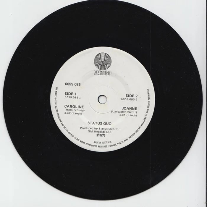 Status Quo – Caroline / Joanne (VG+/Generic)