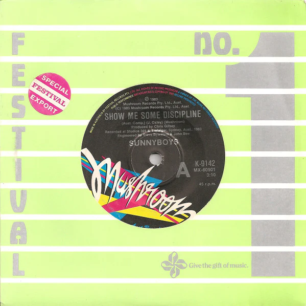 Sunnyboys – Show Me Some Discipline (VG/Generic)