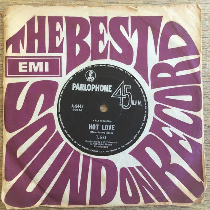 T. Rex – Hot Love (VG+/Generic)