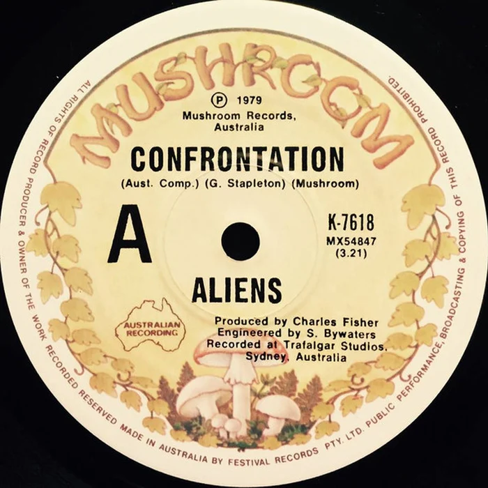 The Aliens – Confrontation / The Boys In Black (VG+/Generic)