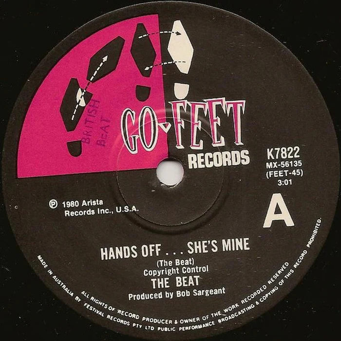 The Beat – Hands Off ... She's Mine (VG+/Generic)
