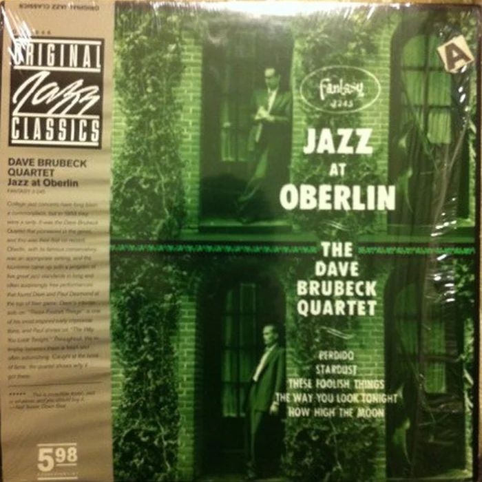 The Dave Brubeck Quartet – Jazz At Oberlin (VG+/VG+)