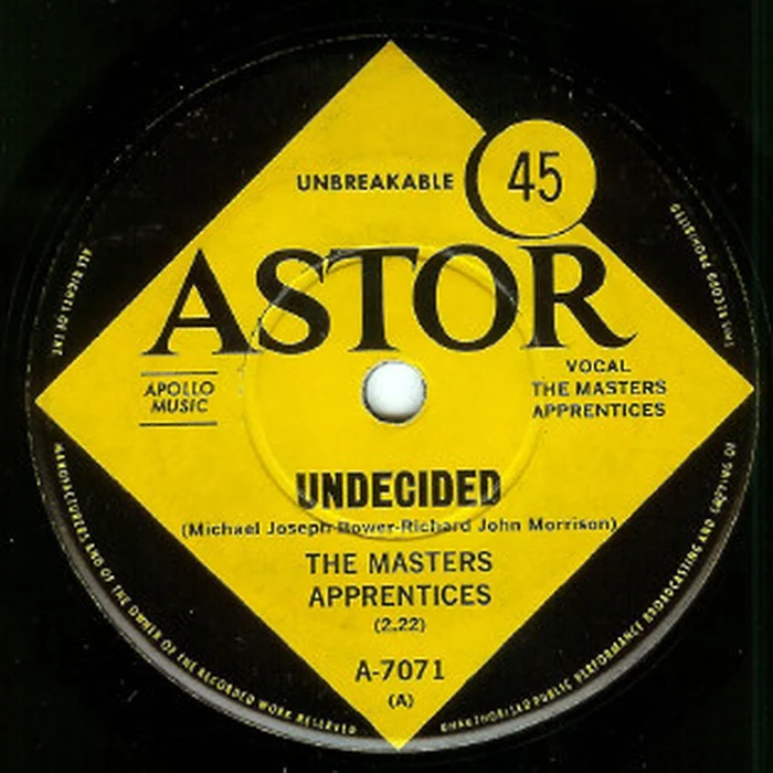 The Master's Apprentices – Undecided (VG/VG+)