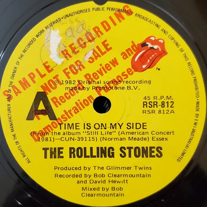 The Rolling Stones – Time Is On My Side (Live) (VG+/Generic)