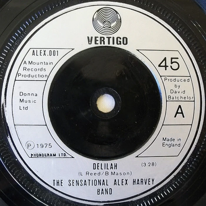 The Sensational Alex Harvey Band – Delilah (VG+/VG+)