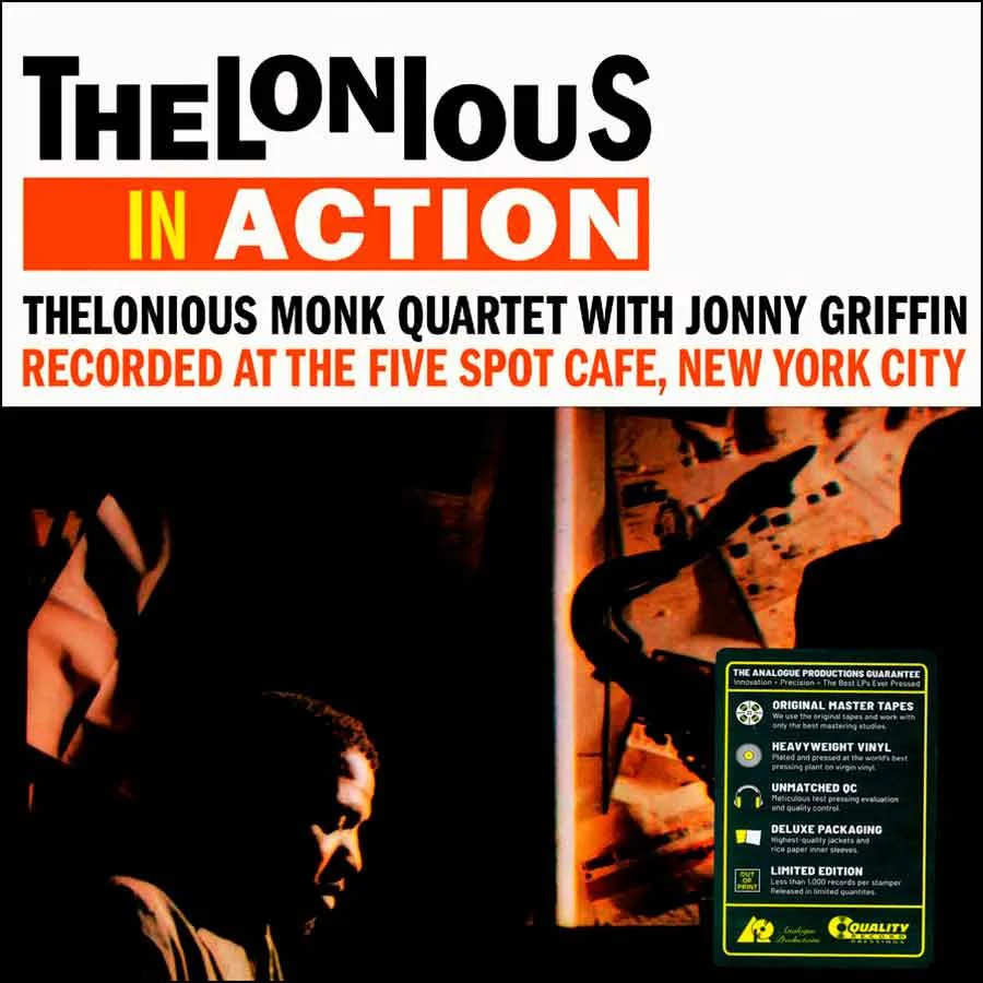 The Thelonious Monk Quartet, Johnny Griffin – Thelonious In Action (Analoque Productions)