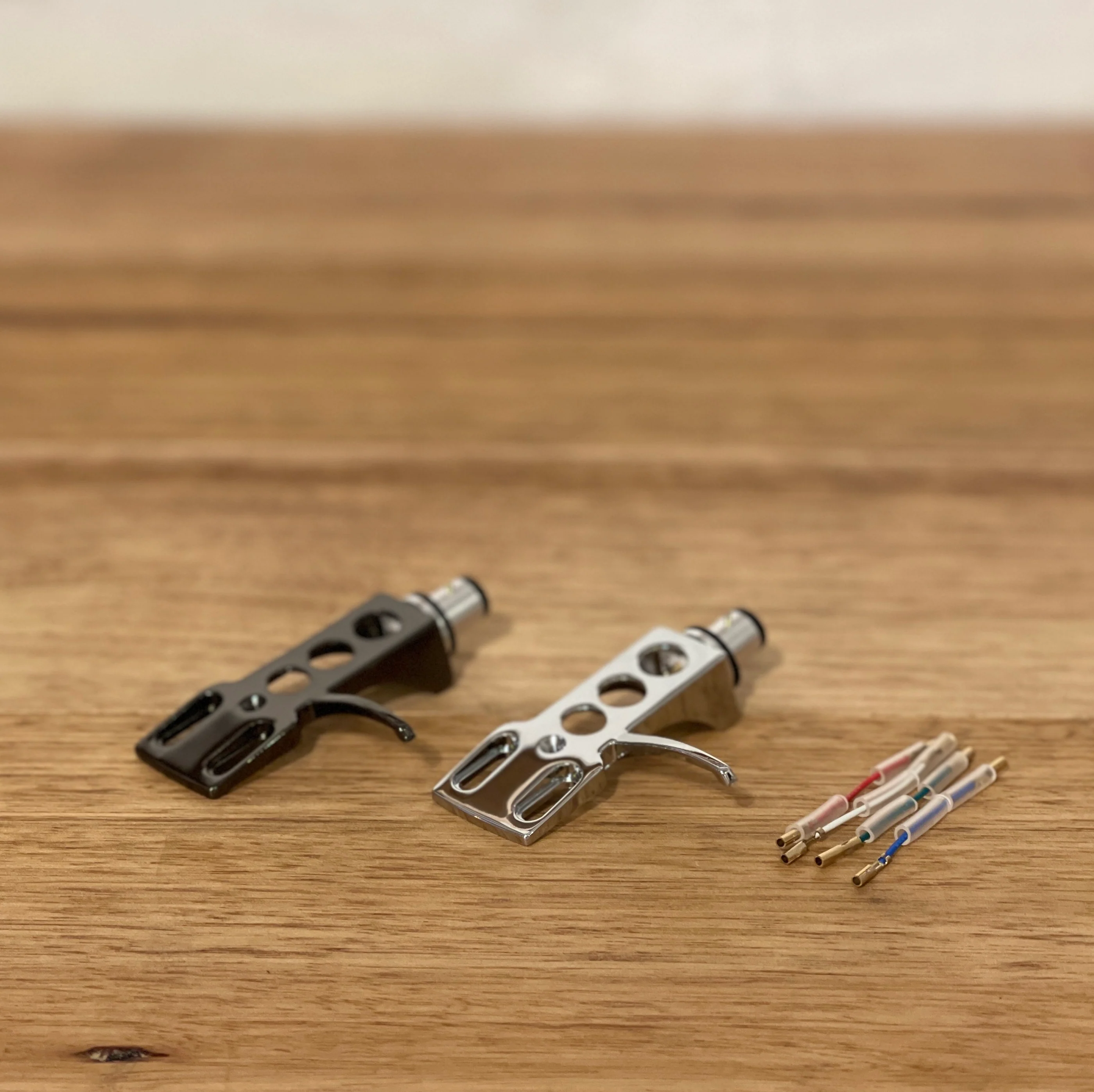 Black Universal 1/2" Turntable Headshell – Aluminium SME Type 4-Pin Cartridge Head Shell
