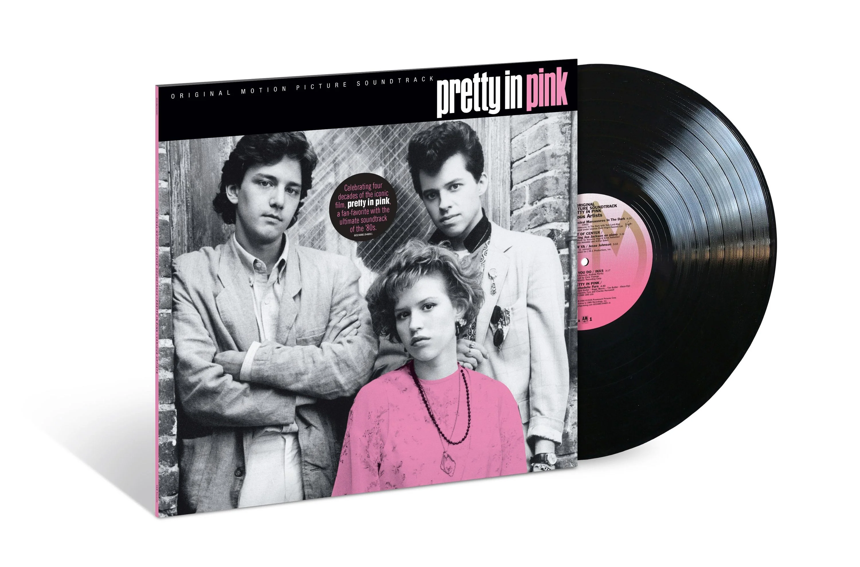 Various – Pretty In Pink (Original Motion Picture Soundtrack) - Image 2