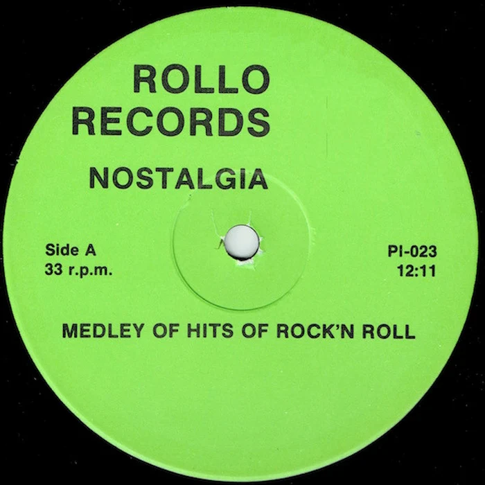Various – Nostalgia - Medley Of Hits Of Rock'n Roll (VG/Generic)