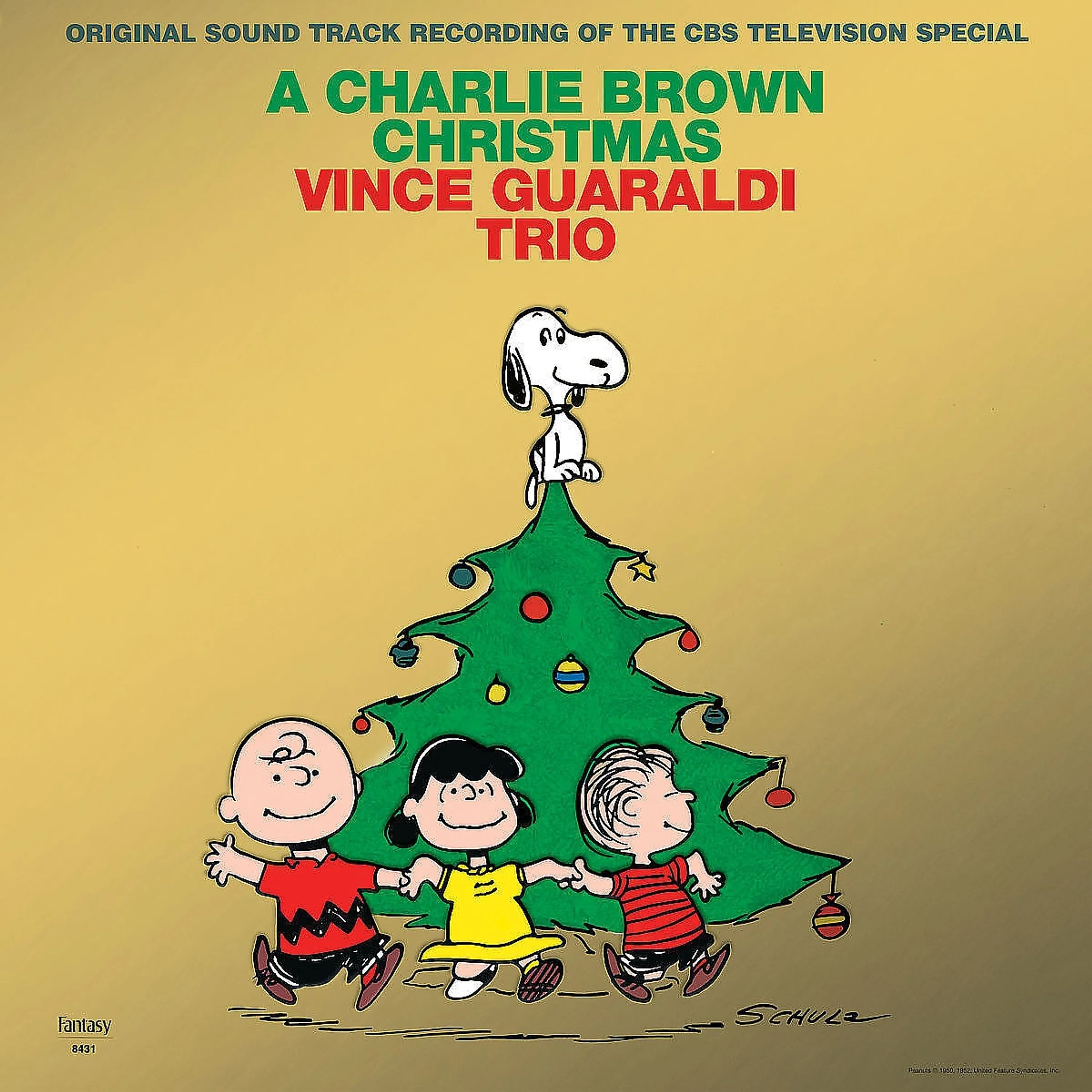 Vince Guaraldi Trio – A Charlie Brown Christmas (Gold foil edition)