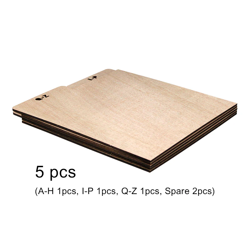 Wooden Record Dividers (5 pcs) - Image 4