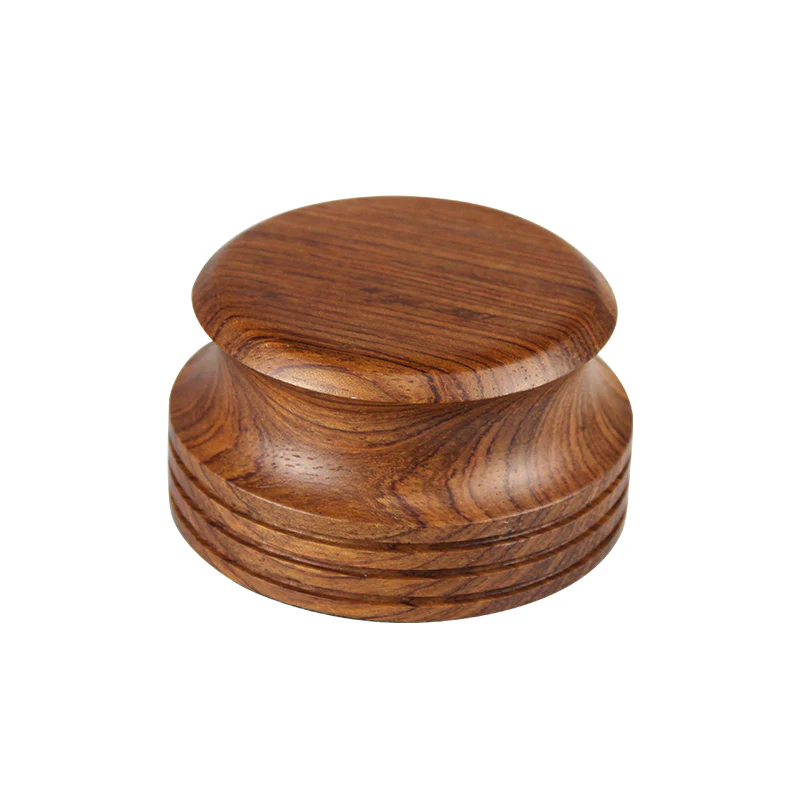 Wooden Record Weight Stabiliser – 300g Sapele Turntable Record Weight - Image 2
