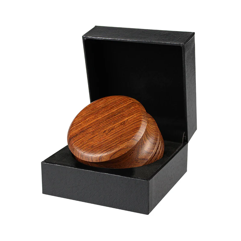 Wooden Record Weight Stabiliser – 300g Sapele Turntable Record Weight - Image 5